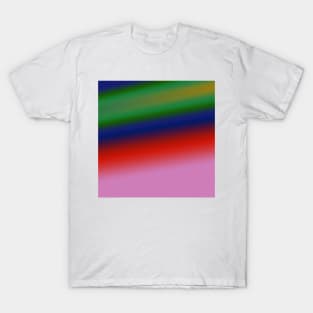 pink blue yellow texture art T-Shirt